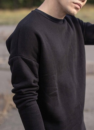 Sweatshirt insulated black Custom Wear3 photo