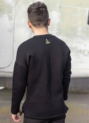 Sweatshirt insulated black Custom Wear6 photo