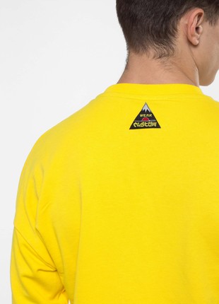 Sweatshirt yellow Husky Custom Wear4 photo