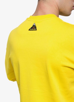 Sweatshirt yellow Criminal Panda Custom Wear4 photo