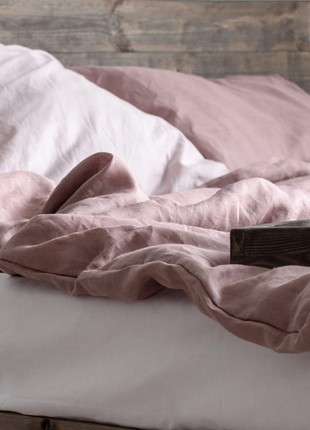 Linen bedding set INSPIRATION king size4 photo