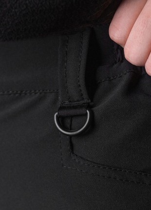 WOMEN'S CARGO PANTS TACTICAL BEZET BAYRAKTAR BLACK8 photo