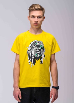 T-shirt yellow Marley Custom Wear