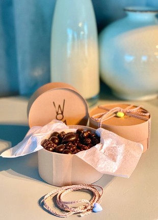 Mini Box vegan dragees nuts&dry fruits coated carob chocolate3 photo