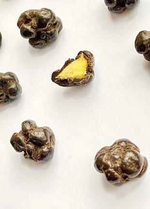 Dragee Dry Pineapple coated carob chocolate2 photo