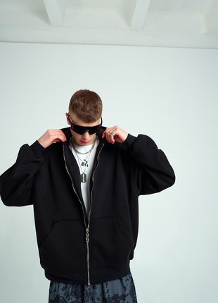 Men's zipper OGONPUSHKA Baza black8 photo