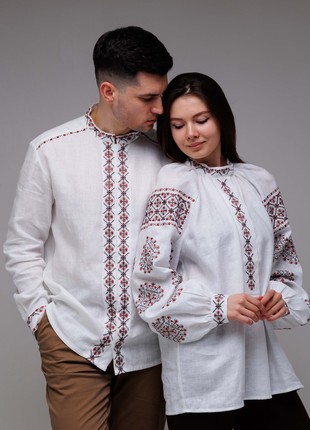 Men's embroidered shirt "Kyiv"6 photo