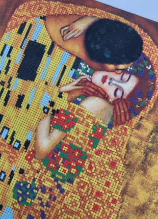 The Kiss Klimt Kit Bead Embroidery 31297 photo