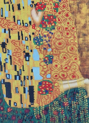 The Kiss Klimt Kit Bead Embroidery 31298 photo