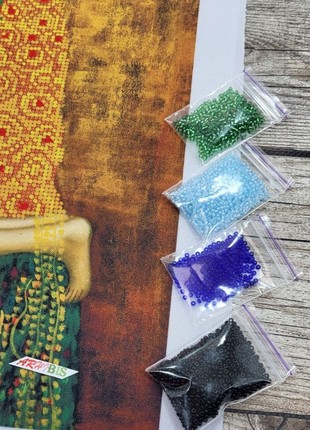 The Kiss Klimt Kit Bead Embroidery 31296 photo
