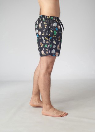 Swimming shorts Rick and Morty Custom Wear5 photo