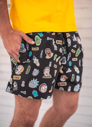 Swimming shorts Rick and Morty Custom Wear