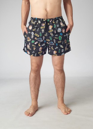 Swimming shorts Rick and Morty Custom Wear3 photo