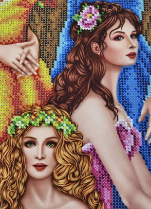 The Seasons of the Year Kit Bead Embroidery bs 20997 photo