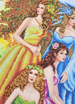 The Seasons of the Year Kit Bead Embroidery bs 20996 photo