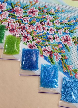 Violin Melody Kit Bead Embroidery bs 33453 photo