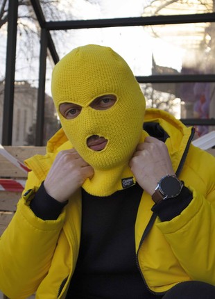 Balaclava Face Off yellow Custom Wear3 photo