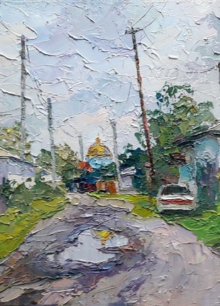 Oil painting After the rain Serdyuk Boris Petrovich nSerb850