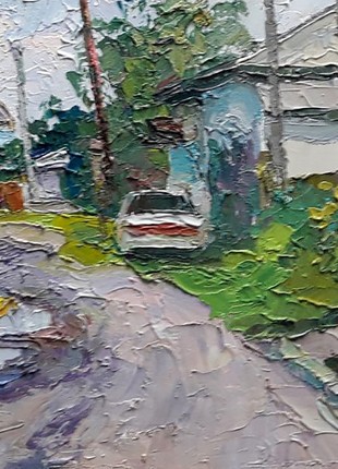 Oil painting After the rain Serdyuk Boris Petrovich nSerb8504 photo