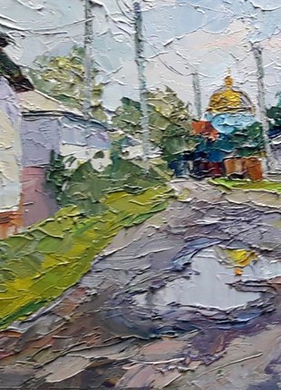 Oil painting After the rain Serdyuk Boris Petrovich nSerb8502 photo
