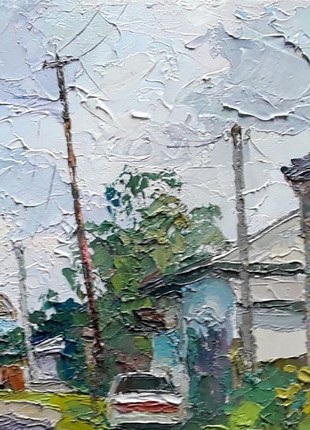 Oil painting After the rain Serdyuk Boris Petrovich nSerb8503 photo