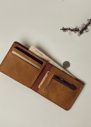 Genuine Handmade Leather Wallet for Men5 photo