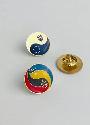 3pcs badge set of Ukraine / EU2 photo
