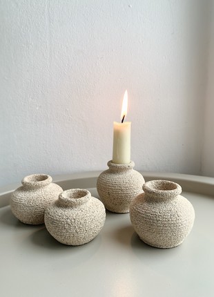 Amphora stone candlestick2 photo