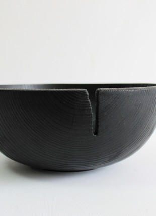 Large fruit bowl, handmade serving wooden bowl8 photo