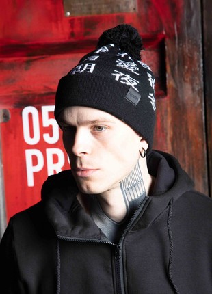 Hat Hanzi black Custom Wear