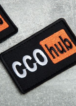 CHEVRON ON VELCRO 5x9.5 CM HUB CCO4 photo