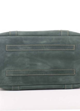 A beautiful and high-quality weekender bag of rich green color8 photo