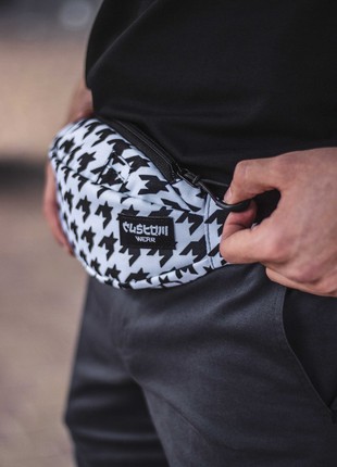 Banana chest bag Uno Goose Black/White Custom Wear5 photo
