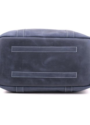 Beautiful blue satchel bag for traveling10 photo