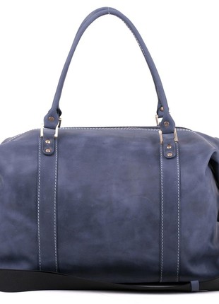 Beautiful blue satchel bag for traveling6 photo