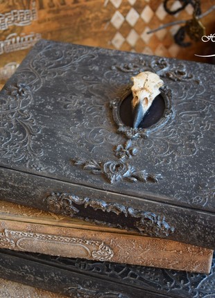 Mini chest of drawers books5 photo