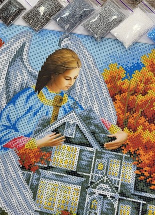 Guardian Angel of the House Icon Kit Bead Embroidery b6472 photo
