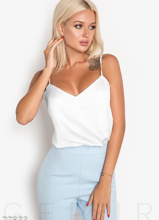 LOOSE SILK TOP GEPUR