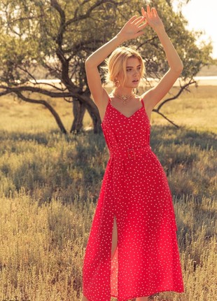 LONG RED SUNDRESS GEPUR3 photo