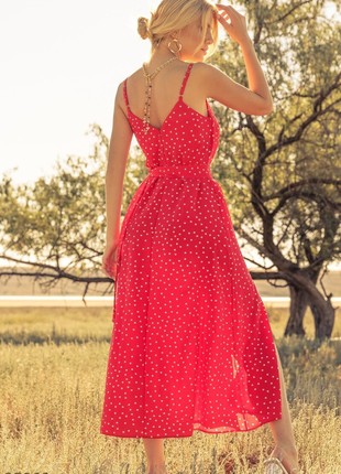 LONG RED SUNDRESS GEPUR4 photo