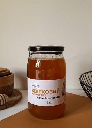 Flower honey (forbs) ECO-MedOK, 1.1 kg
