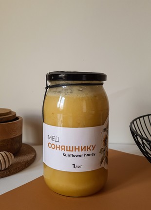 Sunflower Honey ECO-MedOK, 1,1 kg