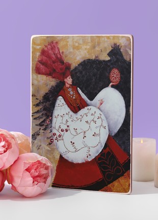 WOODEN POSTER EASTER