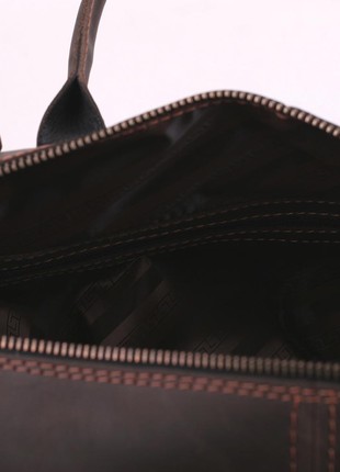 A high-quality brown satchel bag for travel3 photo