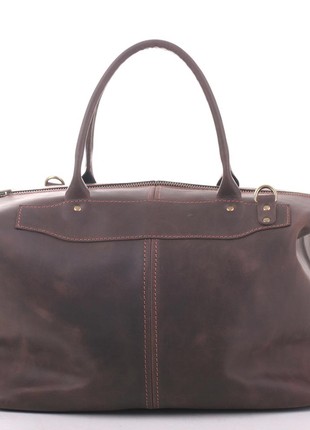 A high-quality brown satchel bag for travel7 photo