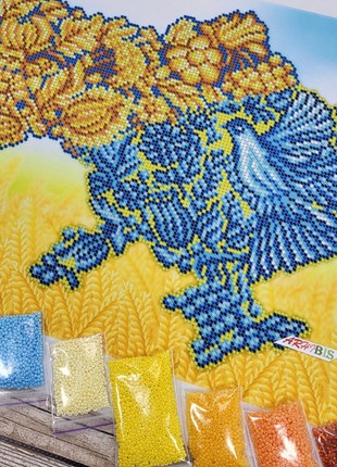 Map of Ukraine Kit Bead Embroidery bs 33713 photo