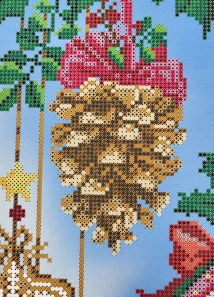 Gingerbread House Kit Bead Embroidery a3-k-11054 photo