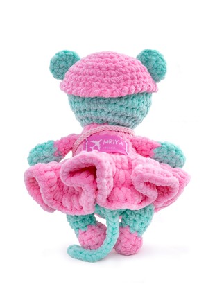 Knitted plush toy Panther psychologist Tanyusha4 photo
