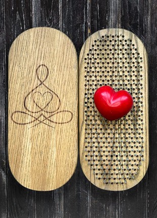 Sadhu Board Oh! SADHU for Yoga from 100% Natural Ash Wood, Namaste