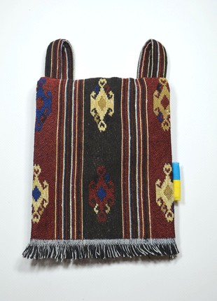 Women's bag-wallet "Haman tapestry E" handmade in ethno style.3 photo